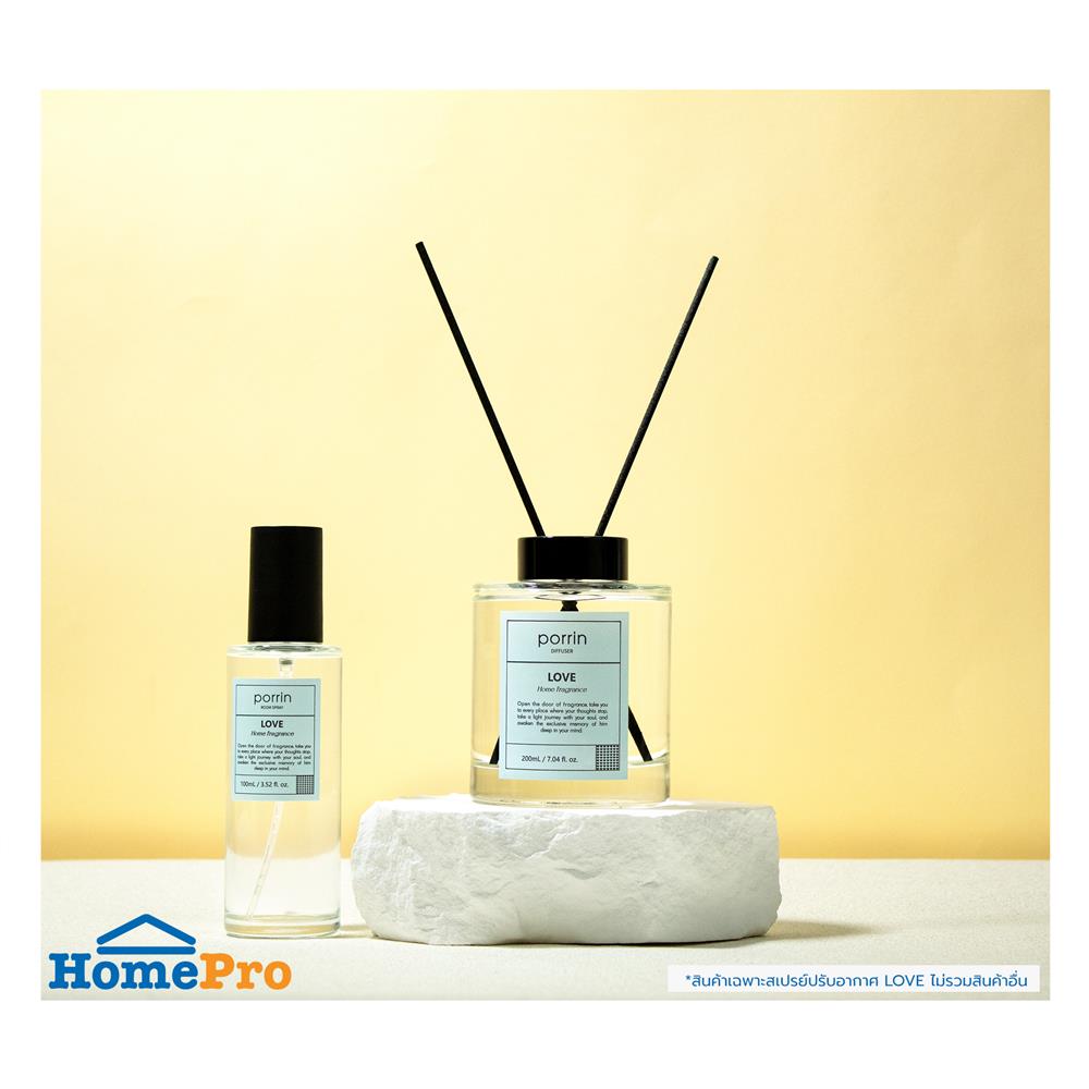 สเปรย์ปรับอากาศ PORRIN 100 มล. LOVE