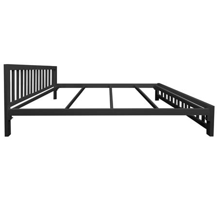 เตียงเหล็ก 5 ฟุต THAIBULL SSTVIE032-150 สีดำ_2