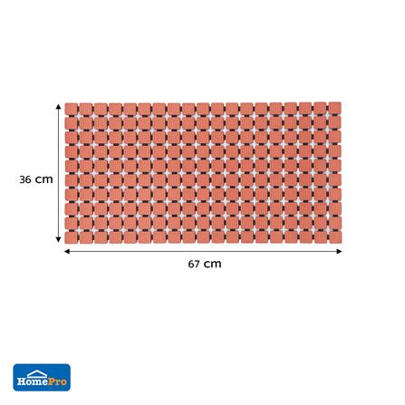 แผ่นตกแต่ง MOYA YHC0032 สีชมพูเข้ม_5