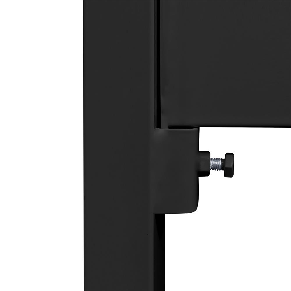 เตียงเหล็ก 6 ฟุต THAIBULL SSTVIE032-180W สีดำ