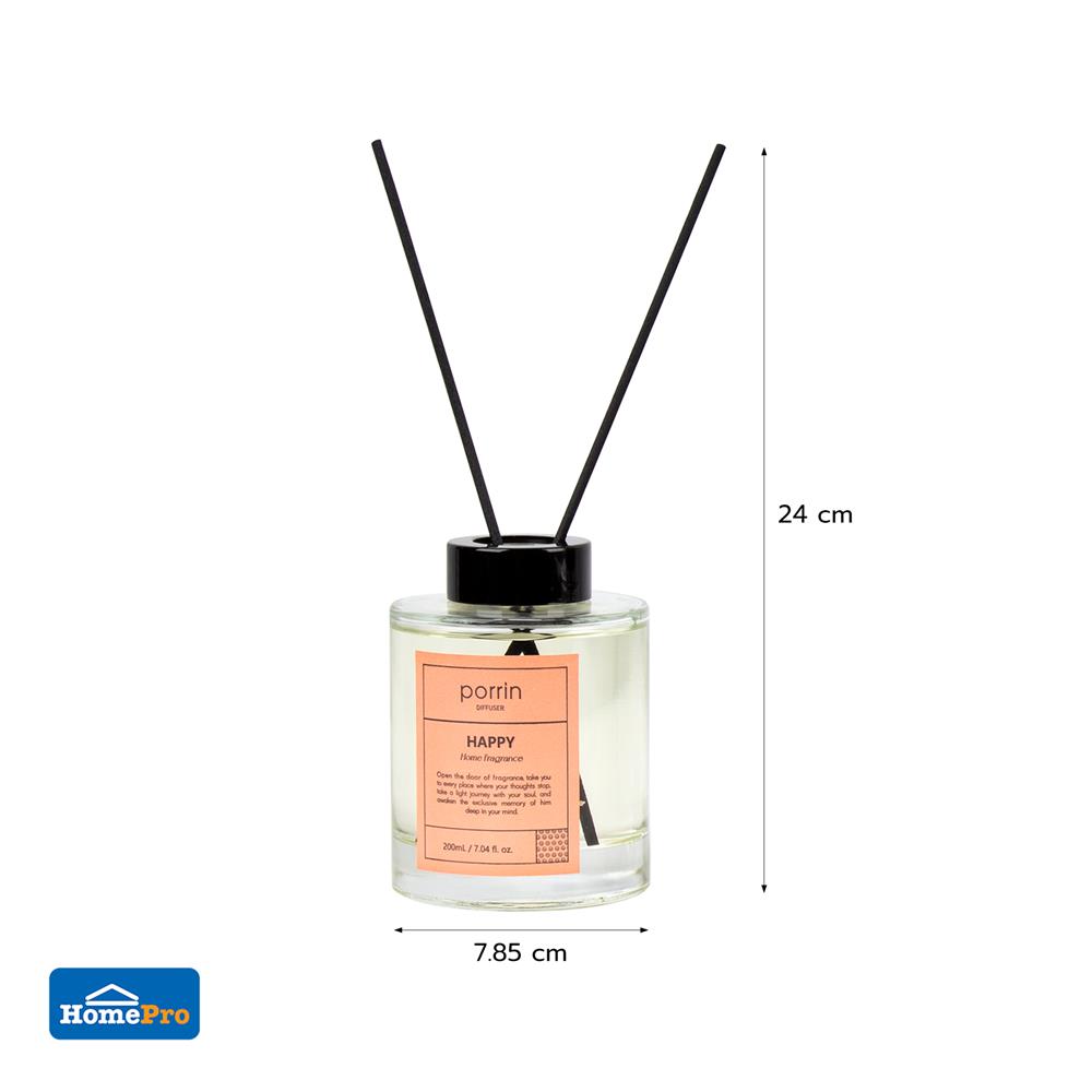 ก้านหอมปรับอากาศ PORRIN 200 มล. HAPPY