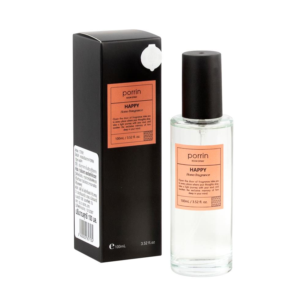 สเปรย์ปรับอากาศ PORRIN 100 มล. HAPPY