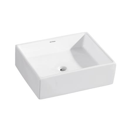 อ่างล้างหน้าวางบนเคาน์เตอร์ ESTHER ECW-03-210-11 สีขาว_0