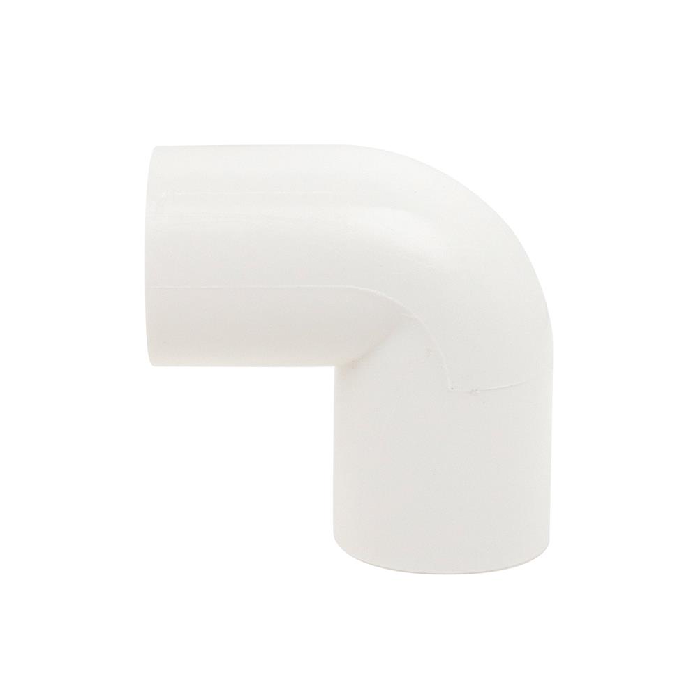 ข้องอ 90 องศา ร้อยสาย ELECKTA 20 มม. สีขาว แพ็ก 10 ชิ้น