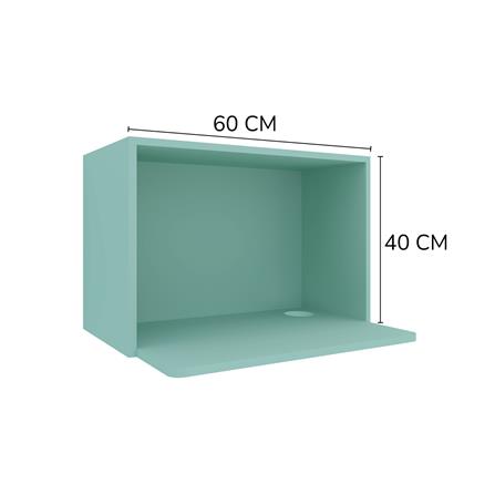 ตู้แขวนไมโครเวฟ MJ DOT 60x40 ซม. สี PASTEL MINT_3