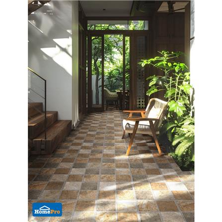 กระเบื้องพื้นพอร์ซเลน  40x40 ซม. TARA โฮเดน น้ำตาล (AF) A 0.96 ตร.ม._5