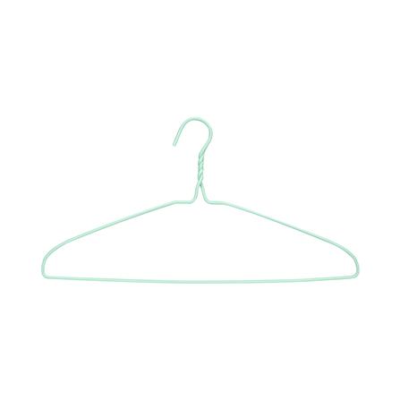 ไม้แขวนเสื้อเคลือบ PLIM CURVE สีเขียว (แพ็ก 10 ชิ้น)_2