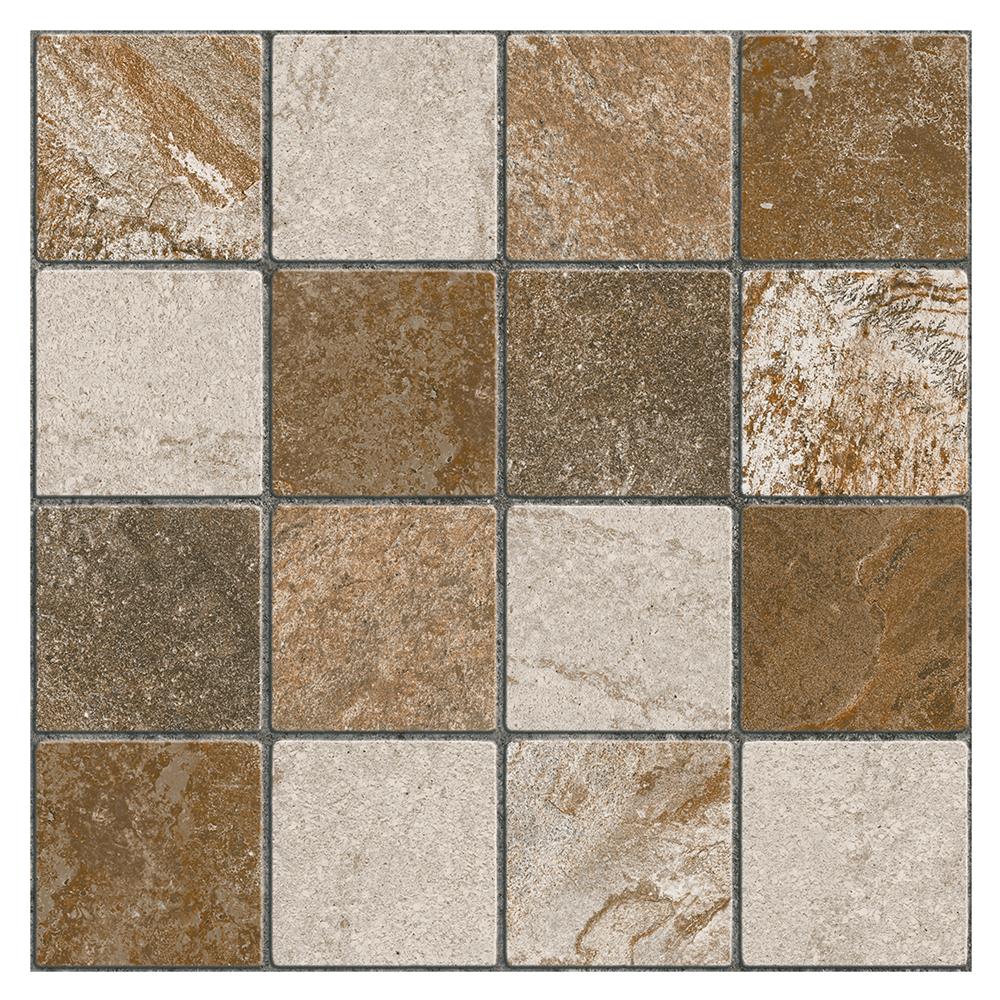 กระเบื้องพื้นพอร์ซเลน  40x40 ซม. TARA ฮาวิลแลนด์ น้ำตาล (AF) A 0.96 ตร.ม.