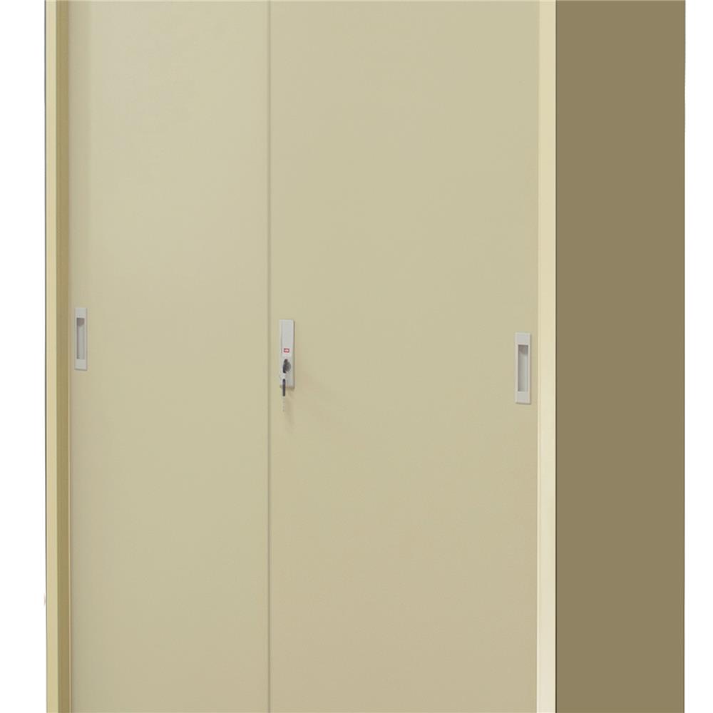 ตู้เหล็กสูงบานเลื่อน WORKSCAPE ZDO-1886 91.7 ซม. สีครีม