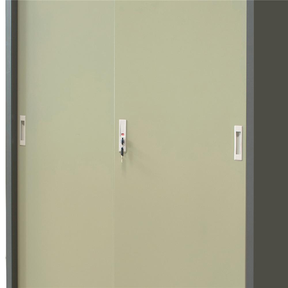 ตู้เหล็กสูงบานเลื่อน WORKSCAPE ZDO-1886 91.7 ซม. สีเทา