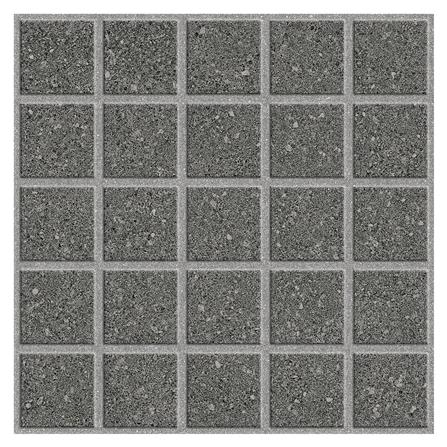 กระเบื้องพื้นพอร์ซเลน  40x40 ซม. TARA โมเว่น เทาเข้ม A 0.96 ตร.ม._0