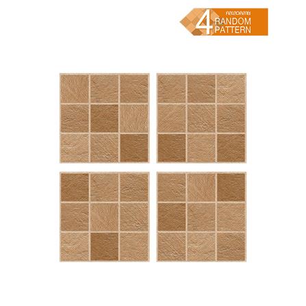 กระเบื้องพื้นพอร์ซเลน  40x40 ซม. TARA เวนเจอร์ น้ำตาล A 0.96 ตร.ม._1