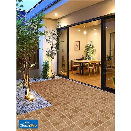 กระเบื้องพื้นพอร์ซเลน  40x40 ซม. TARA เวนเจอร์ น้ำตาล A 0.96 ตร.ม._4