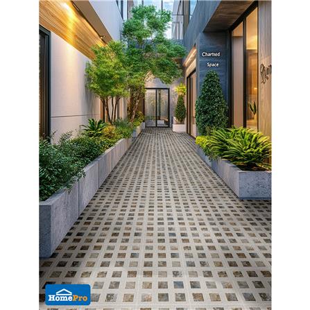 กระเบื้องพื้นพอร์ซเลน  40x40 ซม. TARA อาร์เน่ เทา (AF) A 0.96 ตร.ม._3