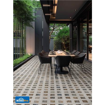 กระเบื้องพื้นพอร์ซเลน  40x40 ซม. TARA อาร์เน่ เทา (AF) A 0.96 ตร.ม._5