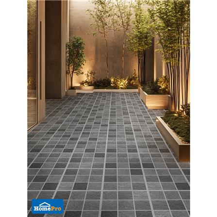 กระเบื้องพื้นพอร์ซเลน  40x40 ซม. TARA เวนเจอร์ เทา A 0.96 ตร.ม._5