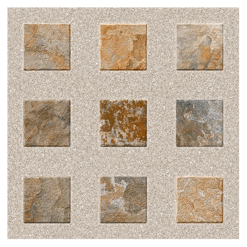 กระเบื้องพื้นพอร์ซเลน  40x40 ซม. TARA อาร์เน่ น้ำตาล (AF) A 0.96 ตร.ม.