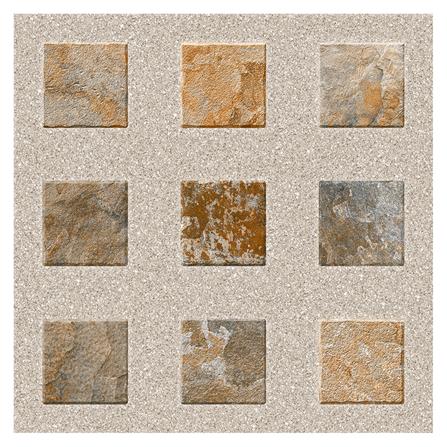 กระเบื้องพื้นพอร์ซเลน  40x40 ซม. TARA อาร์เน่ น้ำตาล (AF) A 0.96 ตร.ม._0