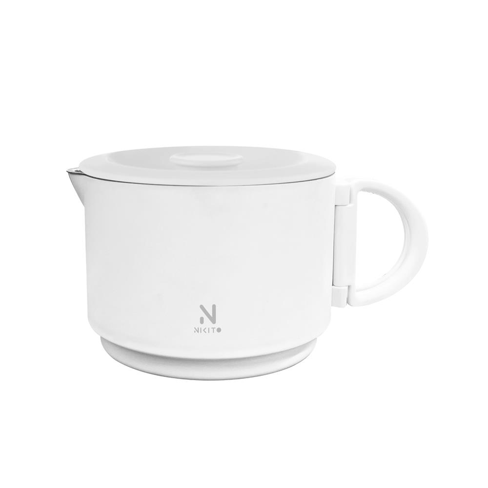 กาต้มน้ำไฟฟ้าพกพา NIKITO HF051B-3 0.9 ลิตร สีขาว