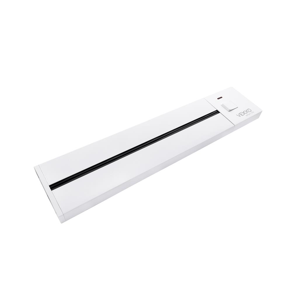 รางปลั๊กไฟแบบเลื่อนได้ VEXXO PWB1-4200 40 ซม. สีขาว
