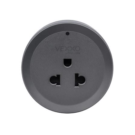 เต้ารับไร้สาย 3 ตา VEXXO APB-0100 สีเทา