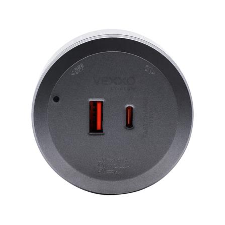 เต้ารับไร้สาย VEXXO USB TYPE A/C APB-PD20 20 วัตต์...