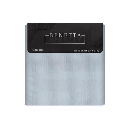 ผ้าปูที่นอน 3.5 ฟุต BENETTA PERFECT FIT สี BLUE_5