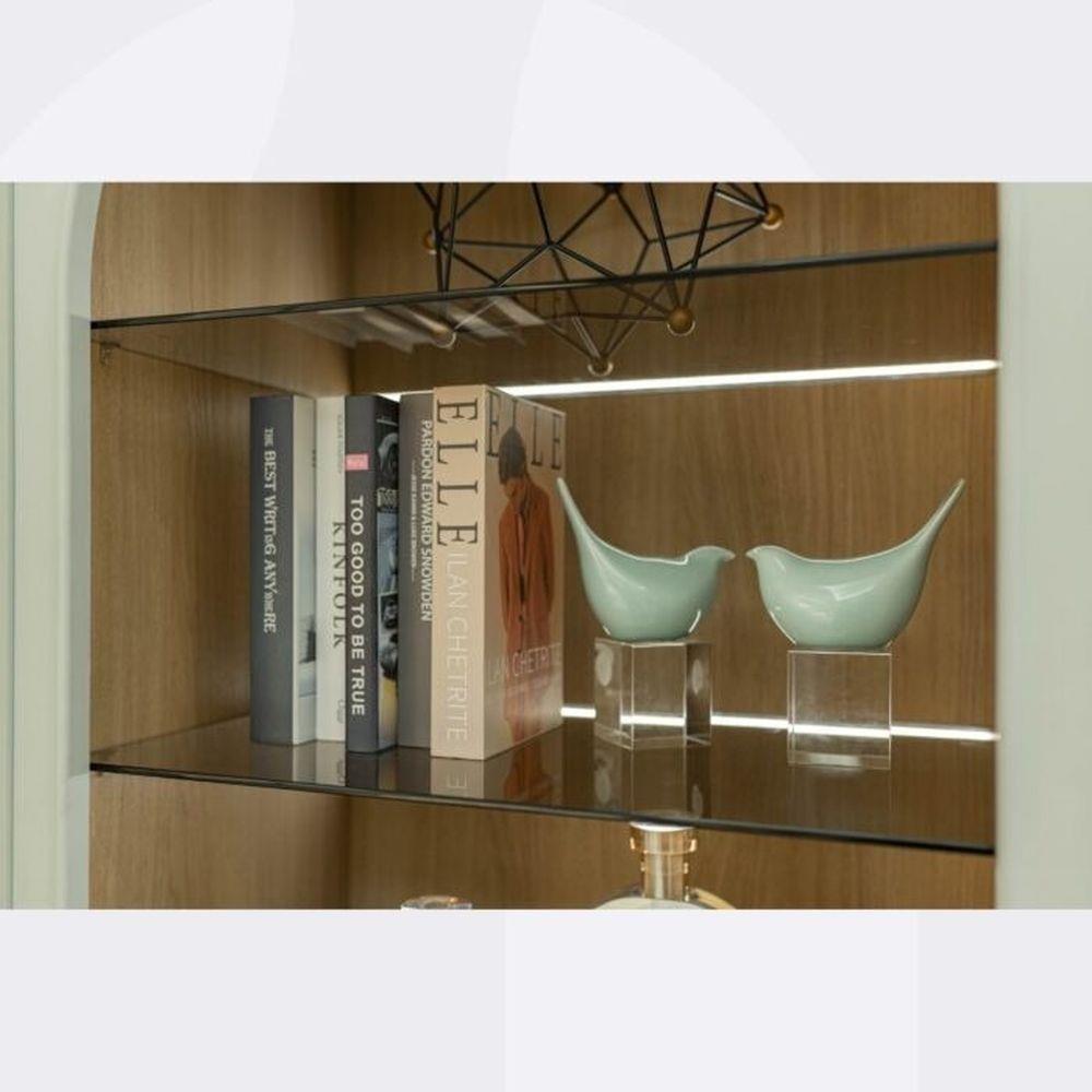 ตู้โชว์ SB FURNITURE SOUL 19232527 80 ซม. สี PEWTER GREY