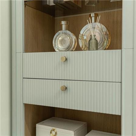 ตู้โชว์ SB FURNITURE SOUL 19232527 80 ซม. สี PEWTER GREY_4