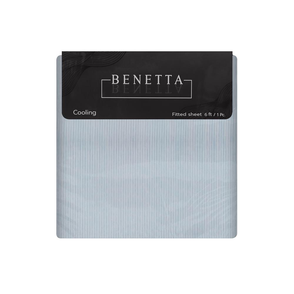 ผ้าปูที่นอน 6 ฟุต BENETTA PERFECT FIT สี BLUE