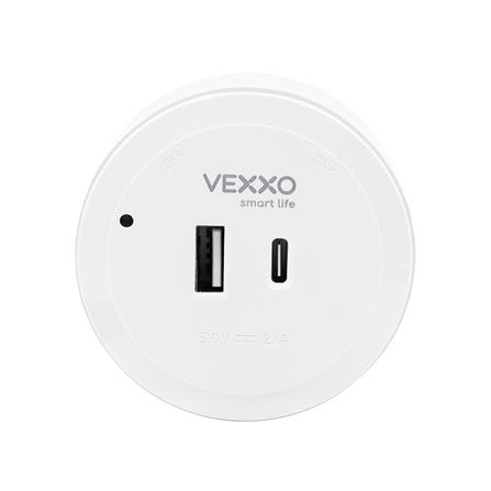 เต้ารับไร้สาย VEXXO USB TYPE A/C APB-0020 10 วัตต์...