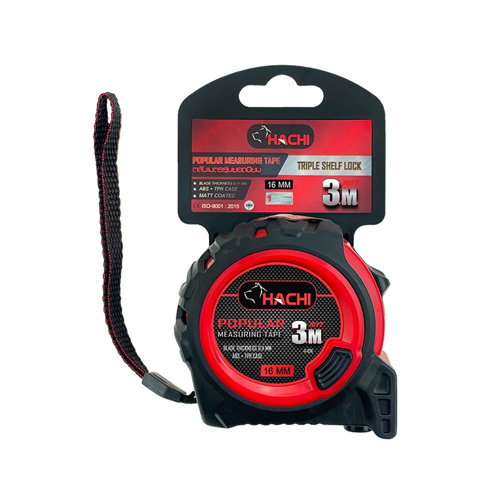 ตลับเมตร HACHI รุ่นยอดนิยม 3 ม.