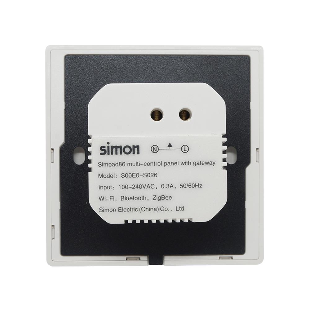 สวิตช์ไฟอัจฉริยะ SIMON SIMI7-SIMPAD-IOT-WH สีขาว