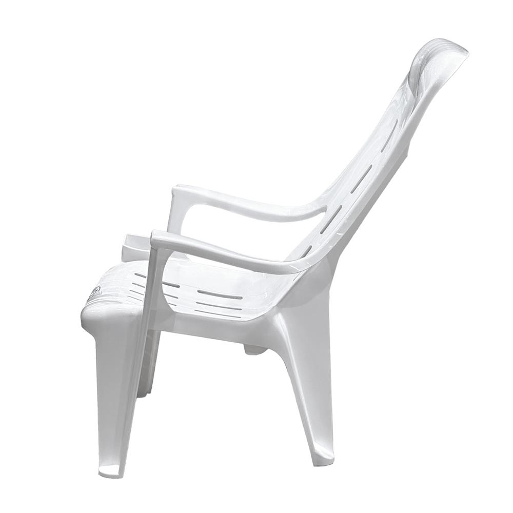 เก้าอี้พลาสติก SPRING SLEPT สีขาว