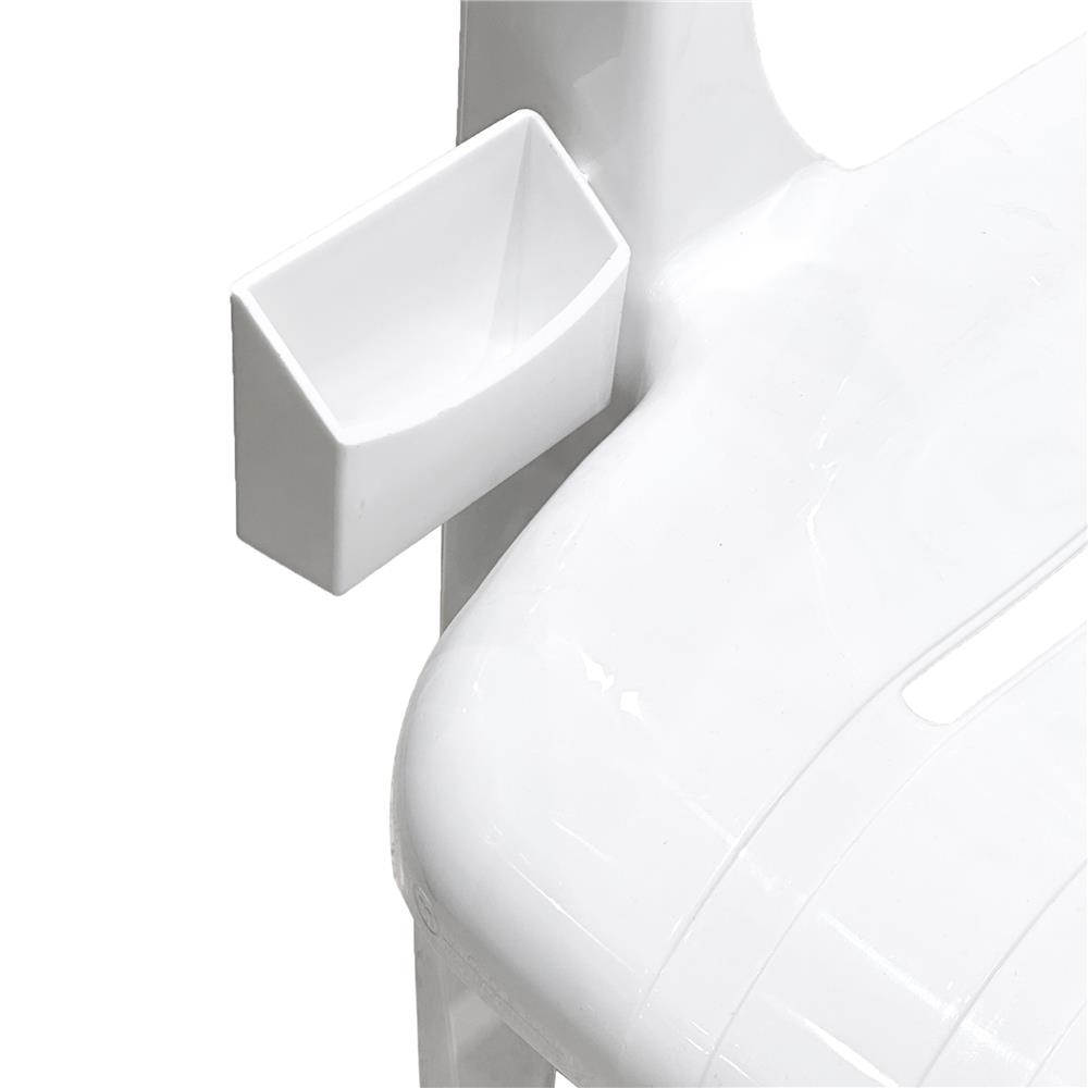 เก้าอี้พลาสติก SPRING SLEPT สีขาว