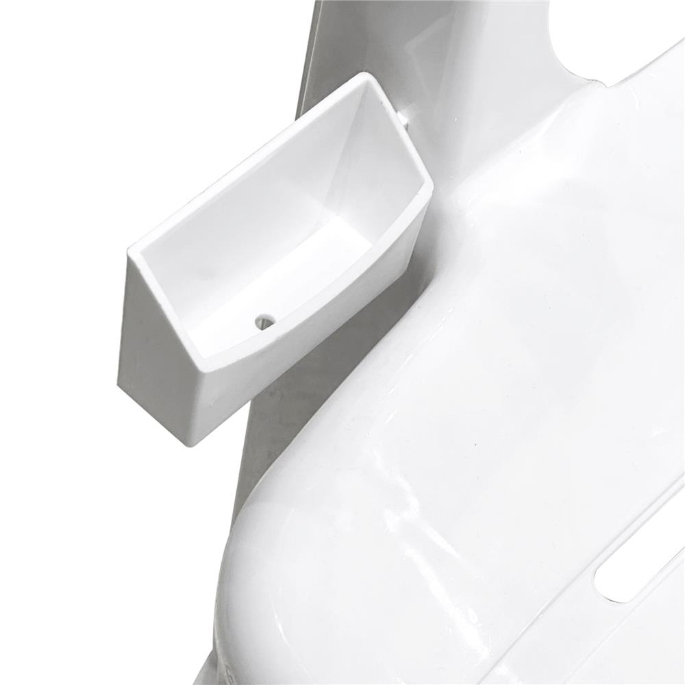 เก้าอี้พลาสติก SPRING SLEPT สีขาว