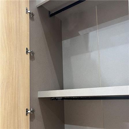 ตู้เสื้อผ้า 3 บานเปิด SB FURNITURE VALLEY 19236035 150 ซม. สีน้ำตาลอ่อน_2