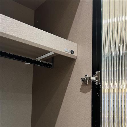 ตู้เสื้อผ้า 3 บานเปิด SB FURNITURE VALLEY 19236035 150 ซม. สีน้ำตาลอ่อน_4