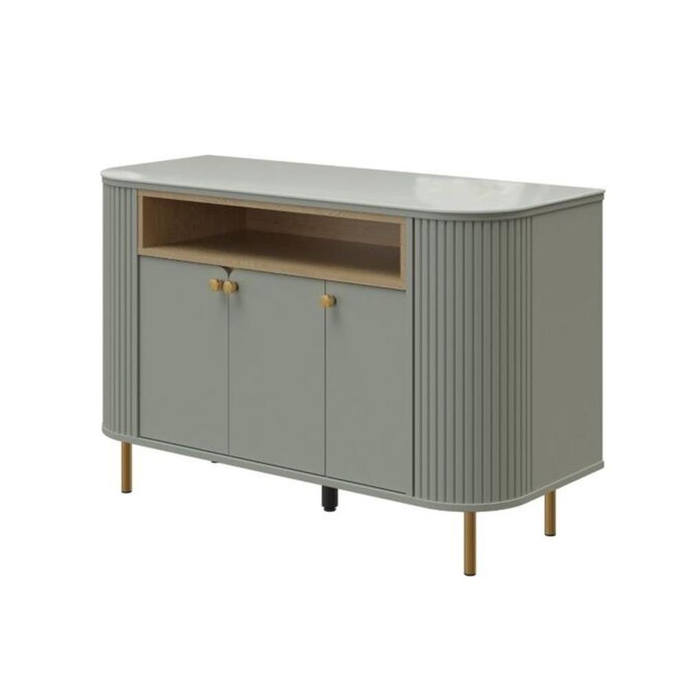 โต๊ะเครื่องแป้ง SB FURNITURE SOUL 19232108 120 ซม. สี PEWTER GREY