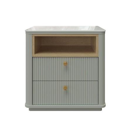 ตู้ข้างเตียง SB FURNITURE SOUL 19232526 58 ซม. สี PEWTER GREY_0