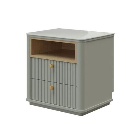 ตู้ข้างเตียง SB FURNITURE SOUL 19232526 58 ซม. สี PEWTER GREY_1