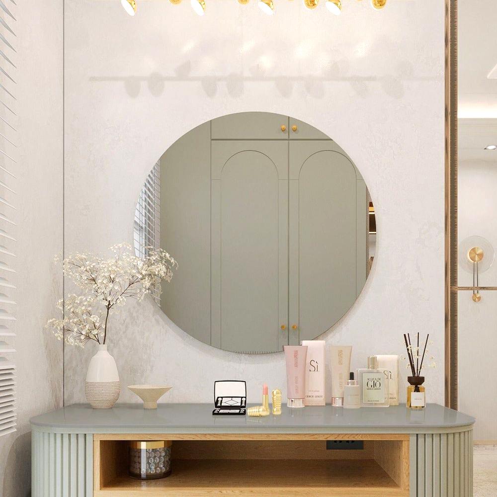 กระจกสำหรับตกแต่ง SB FURNITURE SOUL 19232110 80 ซม. สีเทา