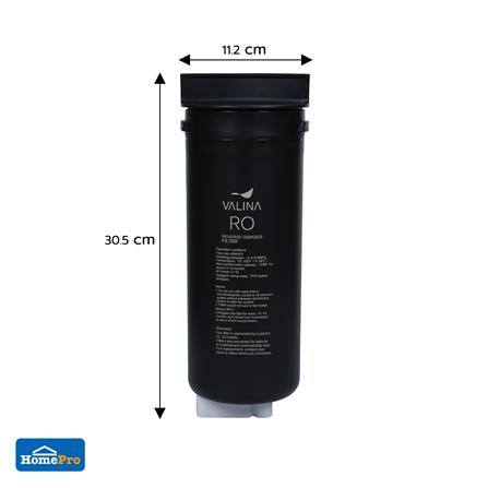 ไส้กรองน้ำดื่ม VALINA BLACK RO MEMBRANE 800 G (NO.2)_6