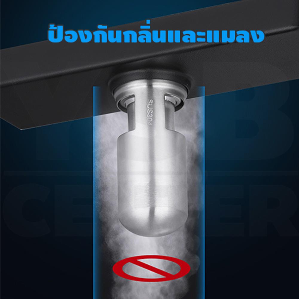 รางน้ำทิ้ง CASSA CL0229 60 ซม. สีดำ