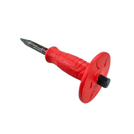 สกัดปากแหลม ด้ามหุ้มยาง HACHI 10 นิ้ว_2