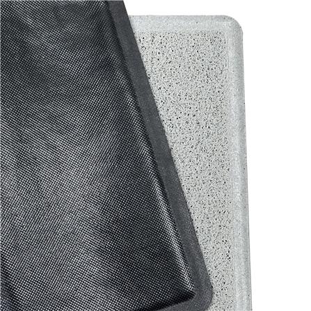 พรมเช็ดเท้าดักฝุ่น HOME LIVING STYLE KIDTY 45X75 ซม. สีเทา_2