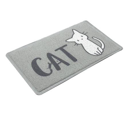 พรมเช็ดเท้าดักฝุ่น HOME LIVING STYLE KIDTY 45X75 ซม. สีเทา_6