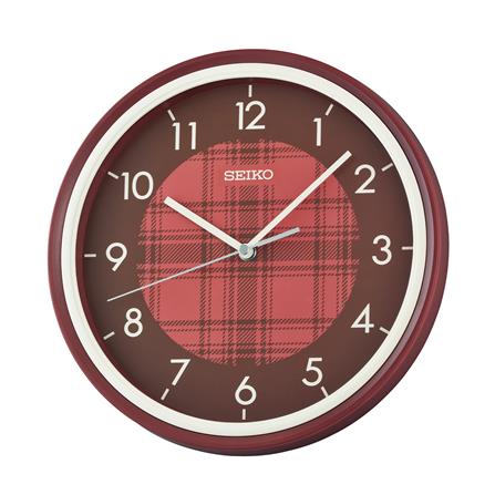 นาฬิกาแขวน SEIKO CLOCKS QHA016R 10.8 นิ้ว สีแดง