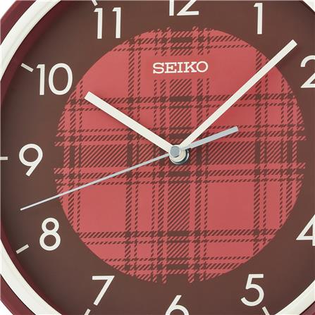นาฬิกาแขวน SEIKO CLOCKS QHA016R 10.8 นิ้ว สีแดง_1