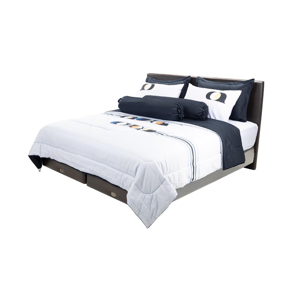 ชุดผ้าปูที่นอน 5 ฟุต 6 ชิ้น SANTAS COTTON USA CURIO GR